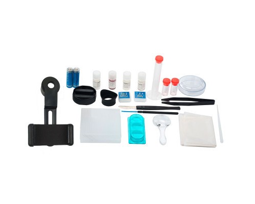 Мікроскоп Sigeta Mixi з адаптером для смартфона 40x-640x Blue (65911)