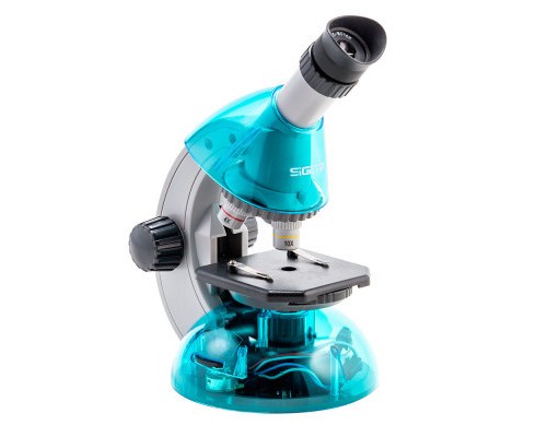 Мікроскоп Sigeta Mixi з адаптером для смартфона 40x-640x Blue (65911)