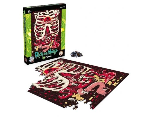 Пазл Winning Moves Rick And Morty 1000 деталей (WM01737-ML1-6)