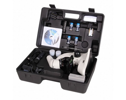 Мікроскоп Opto-Edu шкільний монокулярний в кейсі 20x-1280x (A11.1545-E)