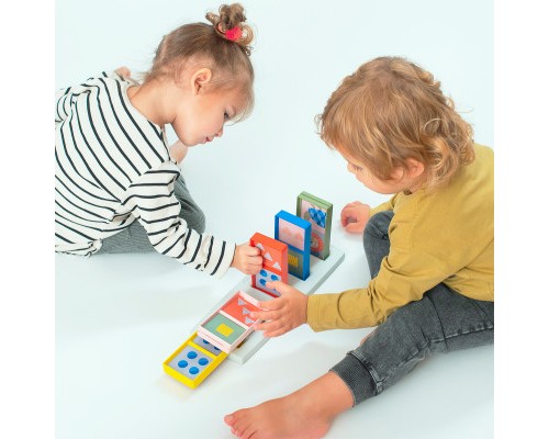 Розвиваюча іграшка Taf Toys Савана – Моє перше доміно (12865)