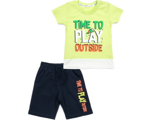 Набір дитячого одягу Breeze TIME TO PLAY OUTSIDE (14591-110B-green)
