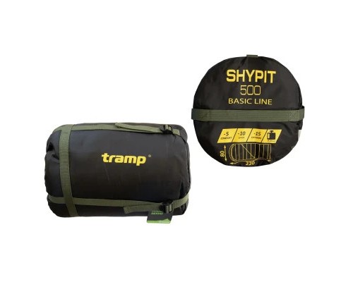 Спальний мішок Tramp Shypit 500 Left Olive (UTRS-062R-L)