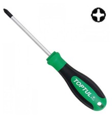 Викрутка Toptul хрестоподібна PH2x100 Anti-Slip (FBAD0210)