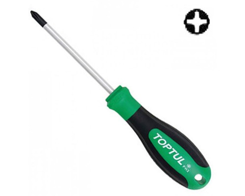 Викрутка Toptul хрестоподібна PH2x100 Anti-Slip (FBAD0210)