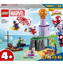 Конструктор LEGO Marvel Команда Павука на маяку Зеленого Гобліна 149 деталей (10790)