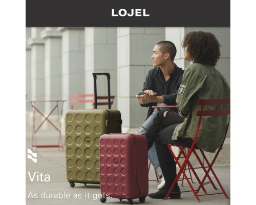Валіза Lojel Vita 18 Olive Green S (Lj-PP10-34522)