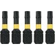 Набір біт DeWALT IMPACT TORSION, ударні, Torx, Т30, L = 25 мм, 5 шт (DT7384T)