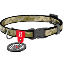 Нашийник для тварин WAUDOG Nylon c QR-паспортом 