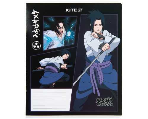 Зошит Kite Naruto 18 аркушів, лінія (NR23-237)