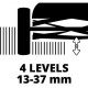 Газонокосарка Einhell GC-HM 400, 40 см, 13-37 мм, 27 л, 7.5 кг (3414129)
