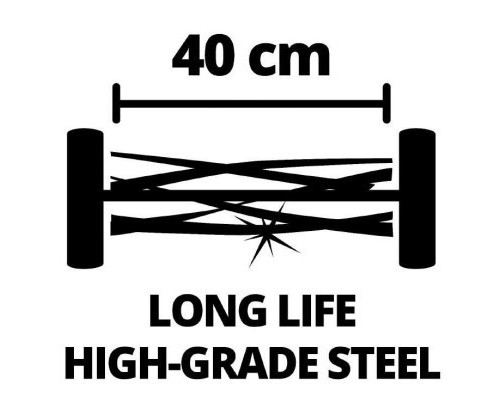Газонокосарка Einhell GC-HM 400, 40 см, 13-37 мм, 27 л, 7.5 кг (3414129)