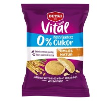 Дитяче печиво Detki Vital з клітковиною без цукру 180 г (1189019)