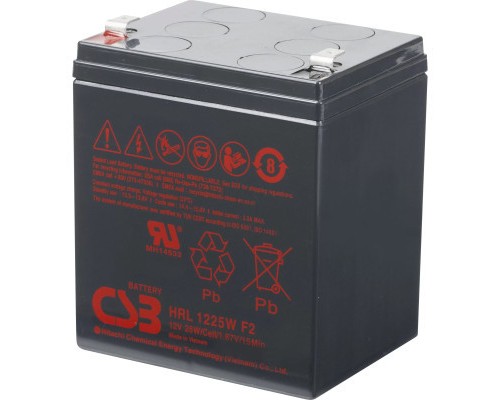 Батарея до ДБЖ CSB HRL1225WF2FR 12V 5.8Ah (HRL1225WF2FR) 