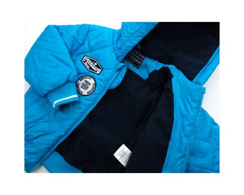Куртка дитяча Verscon стьобана (3608-116B-lightblue)