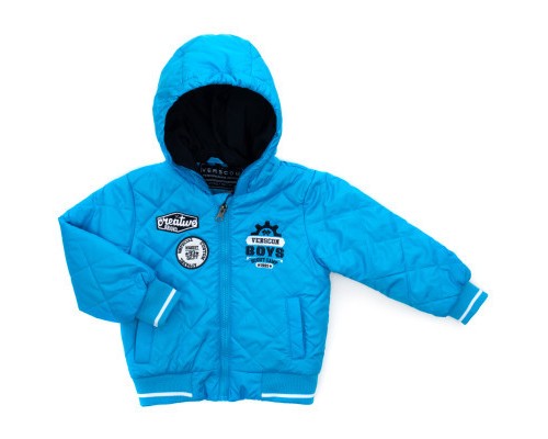 Куртка дитяча Verscon стьобана (3608-116B-lightblue)