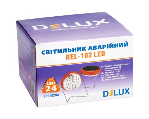 Світильник Delux REL-102 24 LED 4W (90018288)