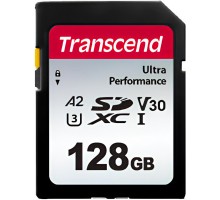 Карта пам'яті Transcend 128GB SD class 10 UHS-I U3 4K (TS128GSDC340S) 
