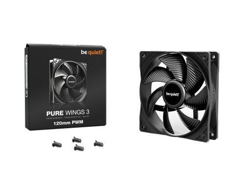 Кулер до корпусу Be quiet! PURE WINGS 3 120mm PWM (BL105)