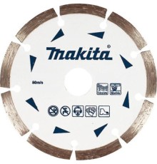 Круг відрізний Makita алмазний по бетону та мармуру сегмент 230x22.23 мм (D-52788)