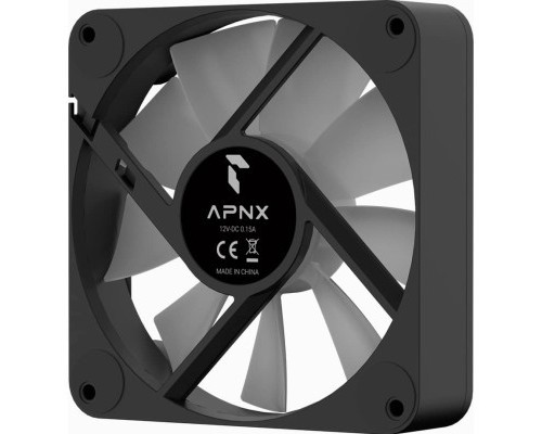 Кулер до корпусу APNX FP1-140 ARGB Black (APF4-PF11217.11)