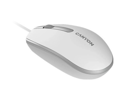 Мишка Canyon M-10 USB White Grey (CNE-CMS10WG)