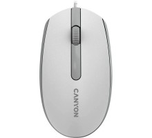 Мишка Canyon M-10 USB White Grey (CNE-CMS10WG)