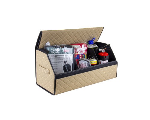 Сумка-органайзер EVAtech ECO L бежева з бежевою ниткою (EHECELIIBB)