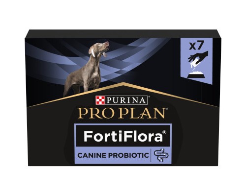 Пробіотична добавка для тварин Purina Pro Plan Canine Probiotic FortiFlora 7х1 г (8445290041210)