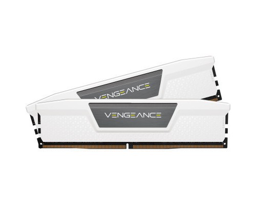 Модуль пам'яті для комп'ютера DDR5 32GB (2x16GB) 5600 MHz Vengeance White Corsair (CMK32GX5M2B5600C40W)