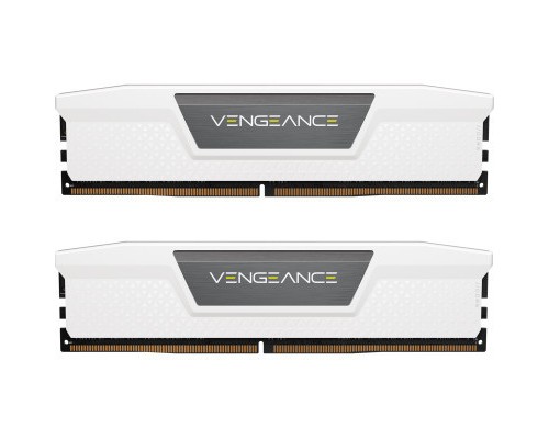 Модуль пам'яті для комп'ютера DDR5 32GB (2x16GB) 5600 MHz Vengeance White Corsair (CMK32GX5M2B5600C40W)