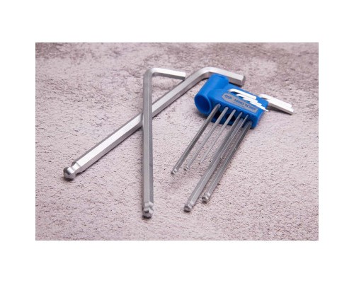 Ключ KING TONY шестигранний 9 шт. екстрадовгий Г-подібний з кулькою (20109MR)