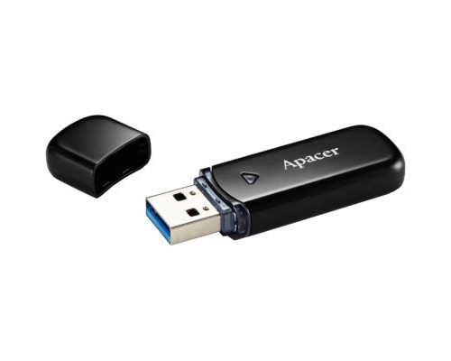 USB флеш накопичувач Apacer 128GB AH355 Mysterious Black USB 3.2 (AP128GAH355B-1) 