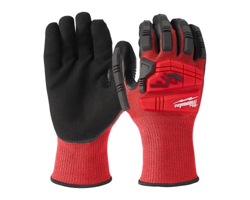 Захисні рукавиці Milwaukee з захистом від удару та опором порізам 3 рівня, 10/XL (4932478129)