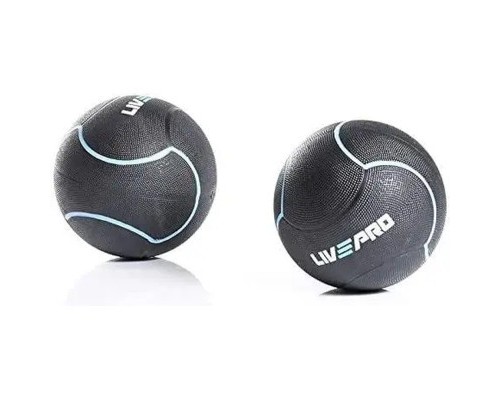 Медбол LivePro Solid Medicine Ball LP8110-10 чорний Уні 10кг (6951376100808)