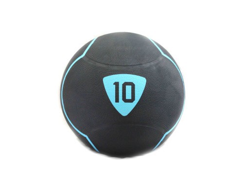 Медбол LivePro Solid Medicine Ball LP8110-10 чорний Уні 10кг (6951376100808)