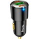 Зарядний пристрій HOCO NZ6 2xType-C, USB-A Black (6931474765185)