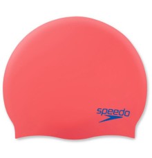 Шапка для плавання Speedo Plain Moud Silc Cap JU червоний, синій 8-70990H200 OSFM (5053744739953)
