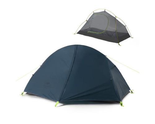 Намет Naturehike надлегкий одномісний Naturehike Cycling 1 NH18A095-D 210T темно-синій (6927595737743)