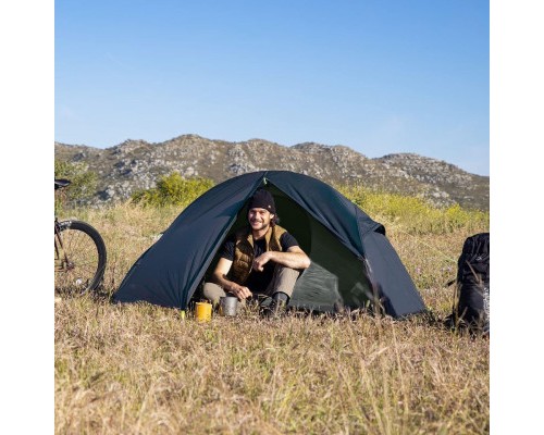 Намет Naturehike надлегкий одномісний Naturehike Cycling 1 NH18A095-D 210T темно-синій (6927595737743)