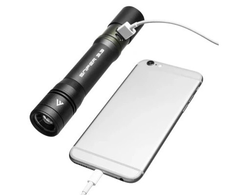 Ліхтар Mactronic тактичний Sniper 3.3 (1020 Lm) Focus Powerbank Recharg Type-C (THH0064)