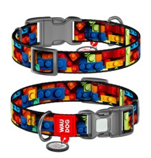 Нашийник для тварин WAUDOG Nylon з QR паспортом 