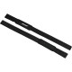 Кистьові лямки RDX W1 Gym Single Strap Black Plus (WAN-W1B+)