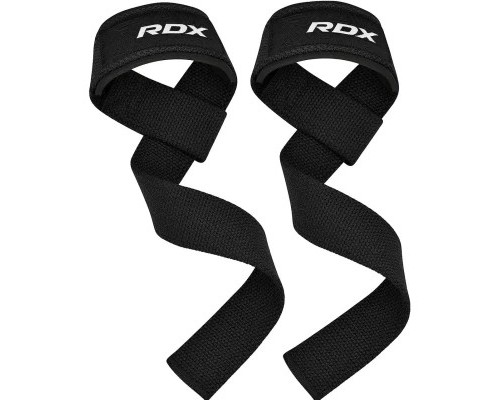 Кистьові лямки RDX W1 Gym Single Strap Black Plus (WAN-W1B+)