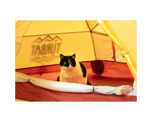 Намет Turbat Shanta Pro 2 yellow/terracotta - жовтий/червоний (012.005.0126)
