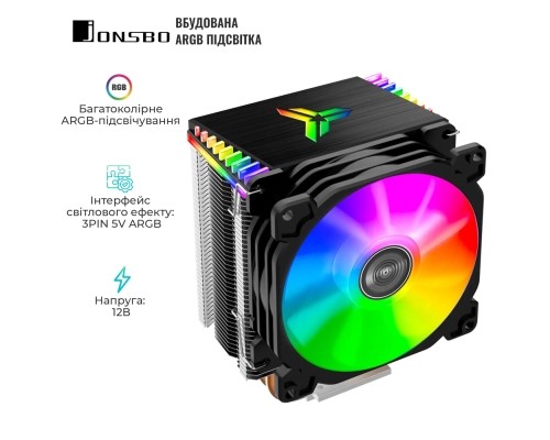 Кулер до процесора JONSBO CR-1400 black