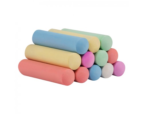 Крейда Yes кольорова Line Friends 12 шт JUMBO в відрі (400508)