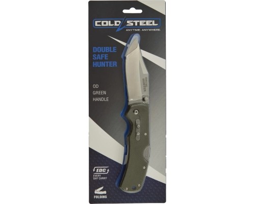 Ніж Cold Steel Double Safe Hunter OD Green (блістер) (CS-23JCZ) Ніж Cold Steel Double Safe Hunter OD Green (блістер) (CS-23JCZ)