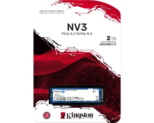 Накопичувач SSD M.2 2280 2TB Kingston (SNV3S/2000G)