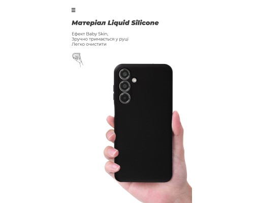 Чохол до мобільного телефона Armorstandart ICON Samsung M35 5G (M356) Camera cover Black (ARM77972) Чохол до мобільного телефона Armorstandart ICON Samsung M35 5G (M356) Camera cover Black (ARM77972)